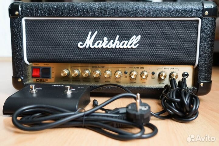 Marshall DSL20HR - ламповый гитарный усилитель