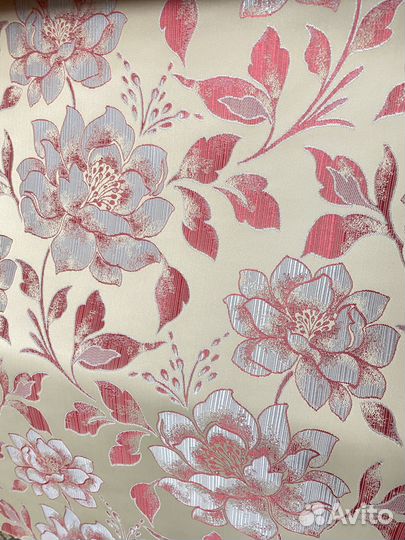 Мебельная ткань Жаккард Гобелен Цветы