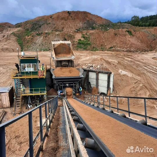 Песок карьерный