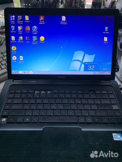 Ноутбук compaq Presario CQ56