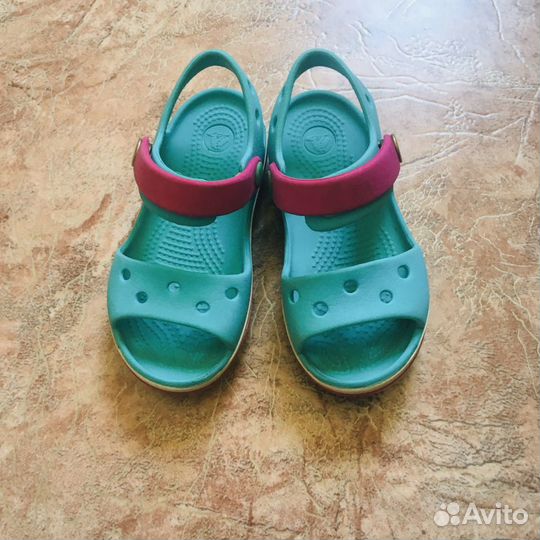 Сандалии crocs c9 для девочки