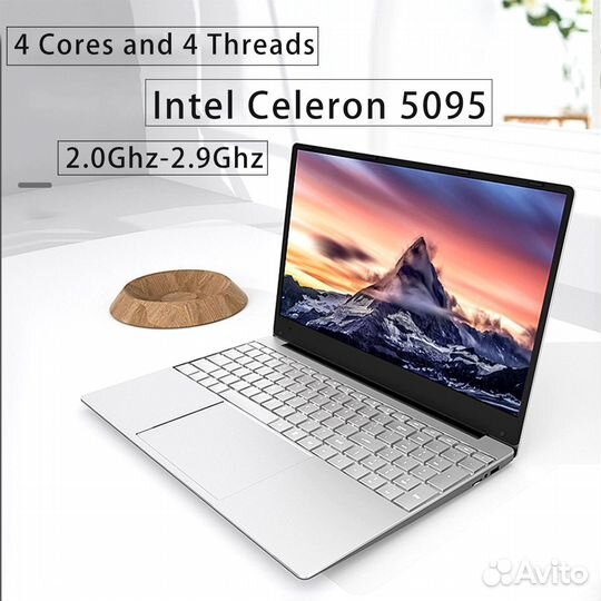 Ноутбук 16 Гб DDR4, 15,6 IPS FHD новый