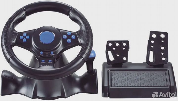 Гоночный Игровой руль Vibration Steering wheel