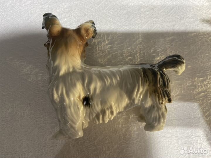 Фарфоровая статуэтка «терьер« Karl Ens