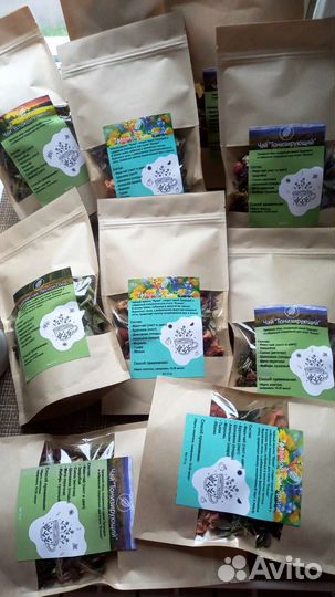 Продажи травяных сборов чаёв