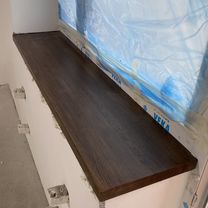 Подоконники и откосы из дерева