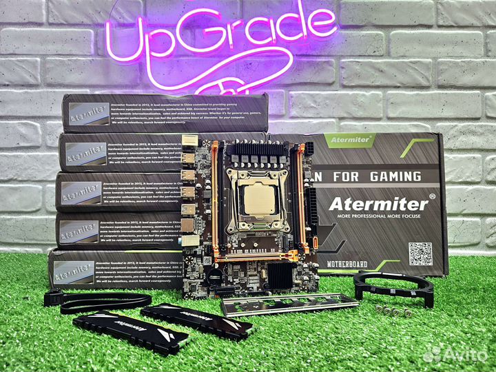 Игровые комплекты intel xeon E5-2680v4 2670v3 и др