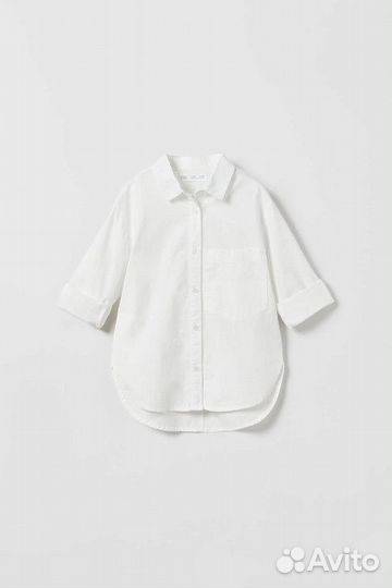 В наличии. Рубашка Zara, 134 (9 лет)