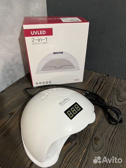Уф лампа для ногтей новая