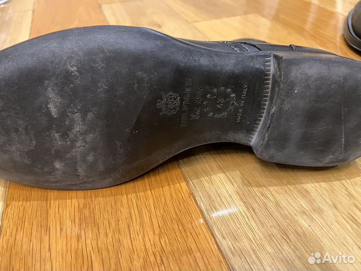 Ботинки дерби мужские