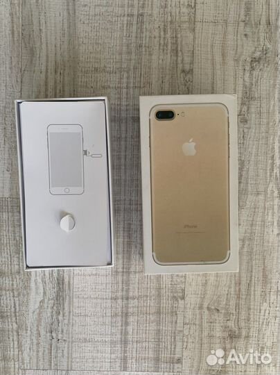 Коробка iPhone 7 Gold (Золотой)