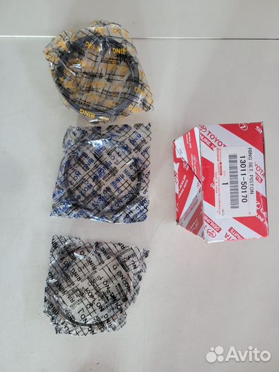 Кольца поршневые STD 3uzfe 13011-50170 toyota