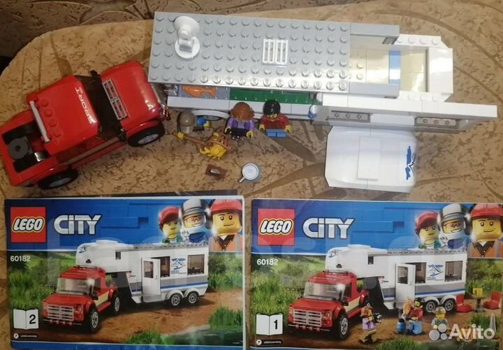 Конструктор lego City 60182 Пикап и трейлер