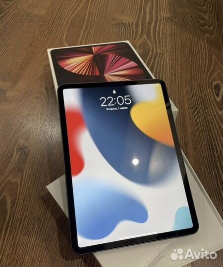 iPad pro 11 2021 m1 128gb wi fi + cellular