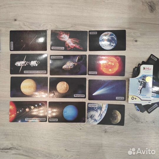 Умница. Мир на ладошке. Карточки