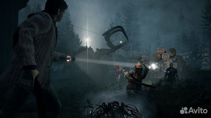 Alan Wake xbox 360 рус.суб б/у без обложки