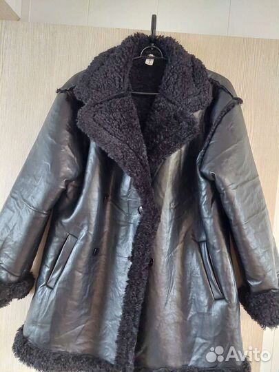 Дубленка новая, уезжаю, продаю