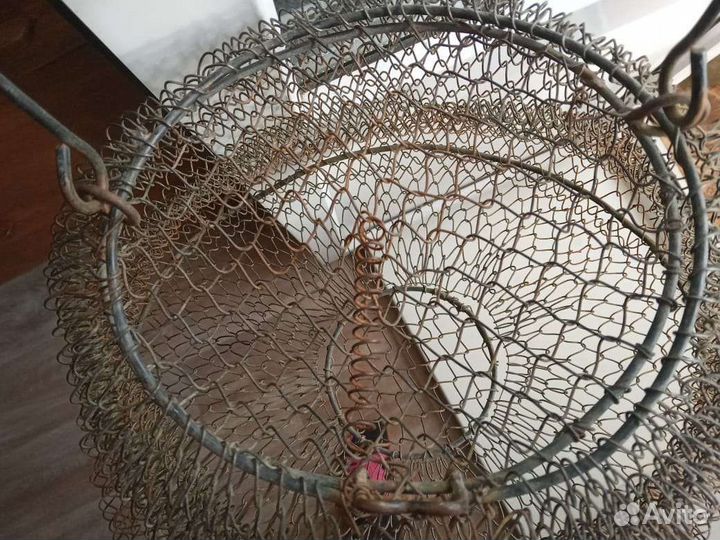 Садок рыболовный металлический