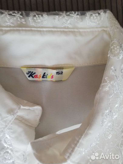 Рубашка/блузка школьная 152