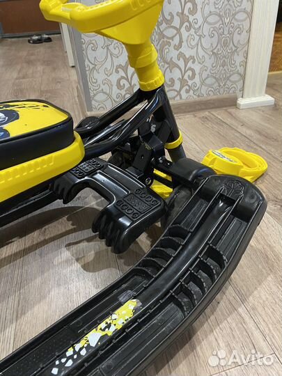 Снегокат с колёсами