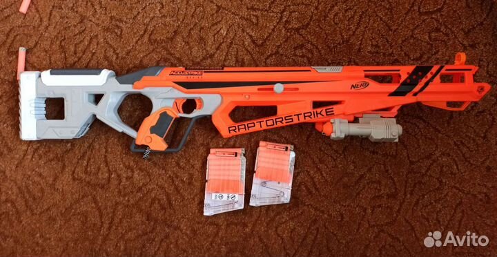 Бластер Nerf Accustrike Raptorstrike