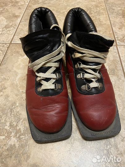 Лыжные ботинки botas раритет