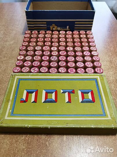Игра русское лото СССР
