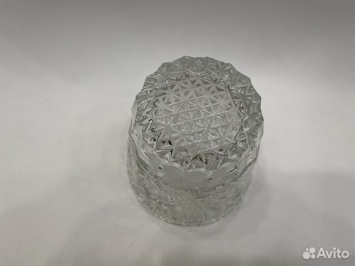 Вазочка, конфетница хрусталь 60-е годы СССР