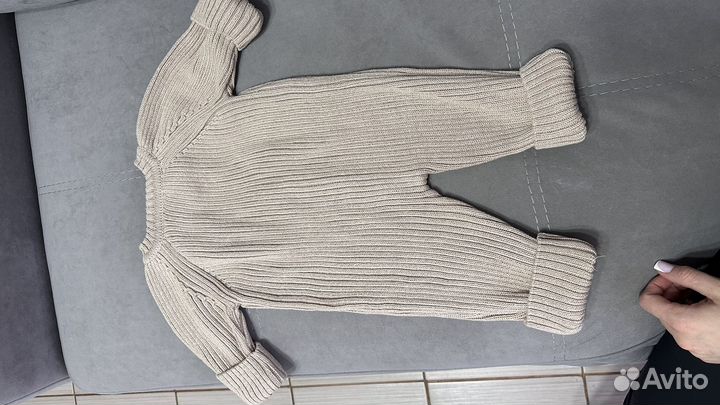 Деский комбинезон вязанный 68-74