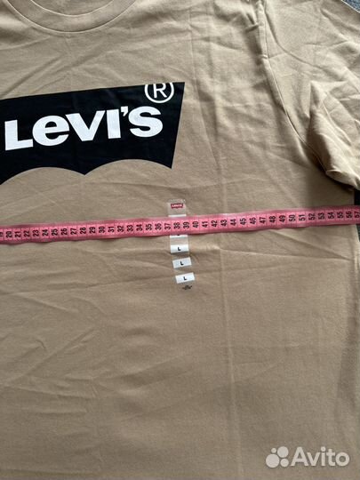 Мужская футболка levis, новая, размер L
