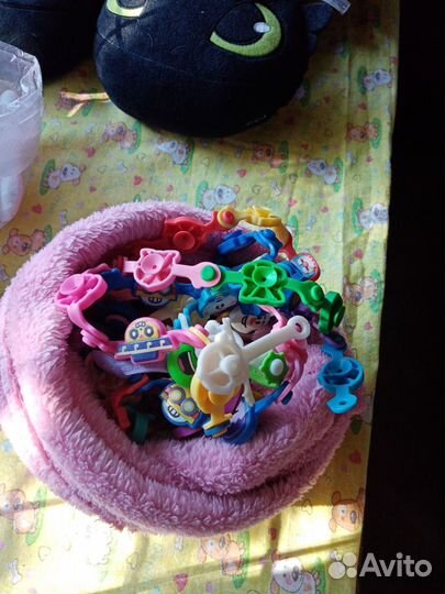 Мягкие игрушки 9 шт мелкие 30шт рюкзак