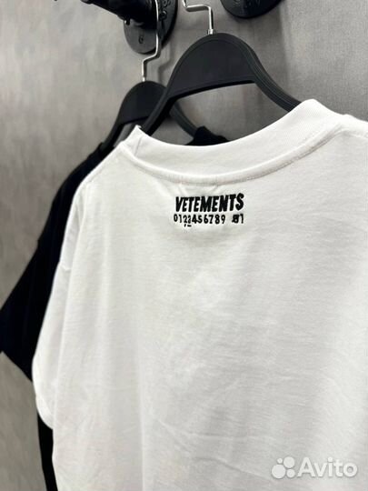 Футболка Vetements Marlboro Оверсайз