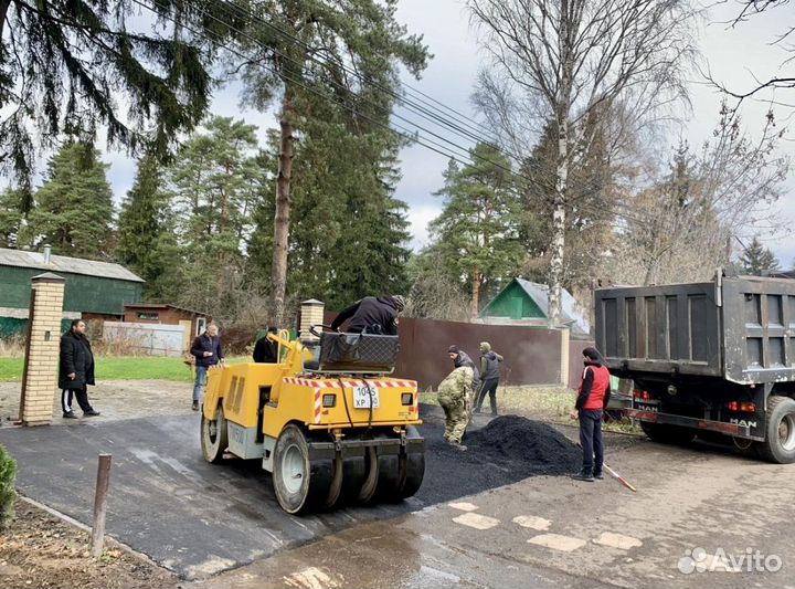 Асфальтирование / Асфальтирование дорог