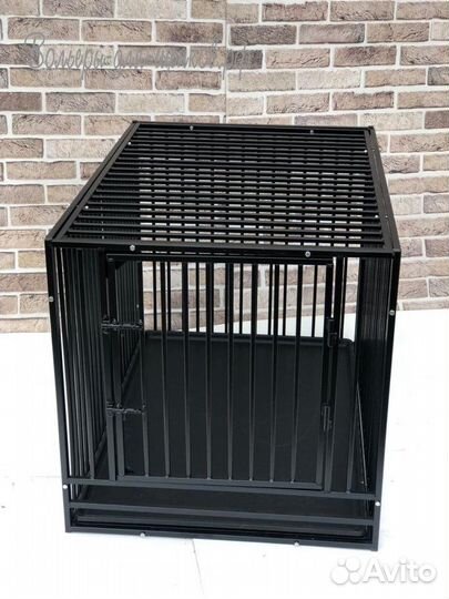 Усиленная металлическая клетка с поддоном