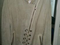 Куртка кожа с меховой опушкой 48-50