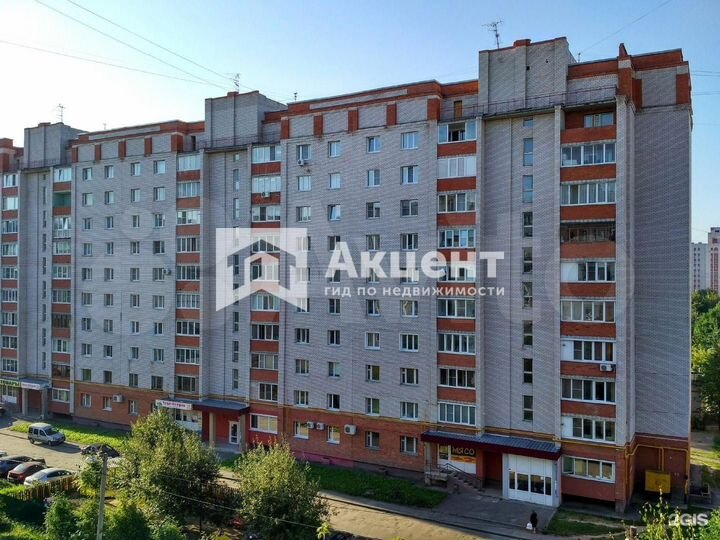 2-к. квартира, 60 м², 4/10 эт.