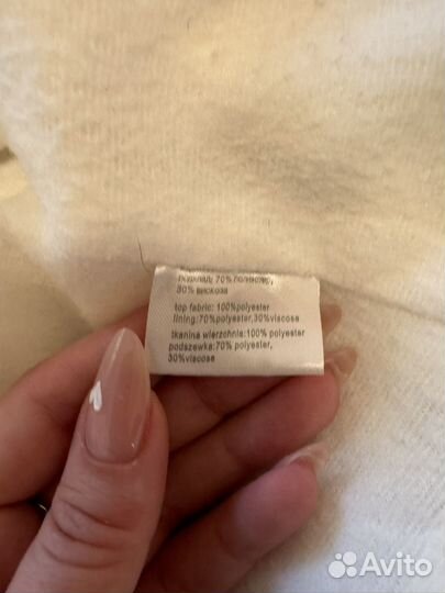 Болеро детское искуственный мех 3-4 года