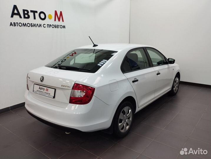 Skoda Rapid 1.6 AT, 2017, 119 553 км