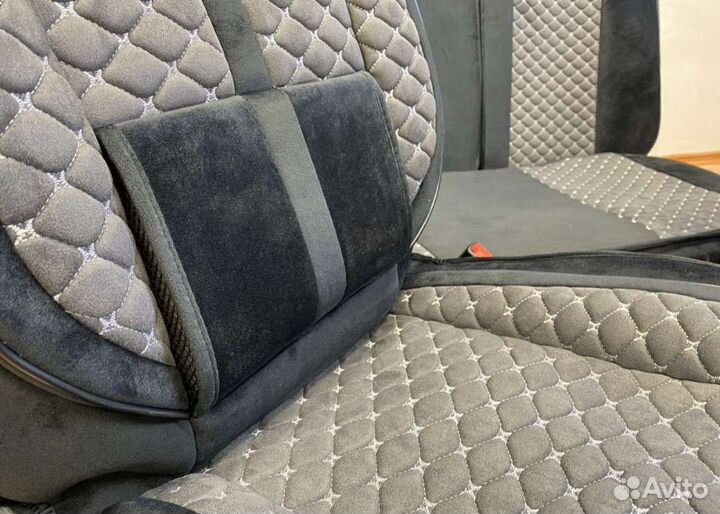 Автомобильные чехлы из алькантары