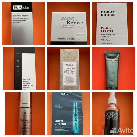 Уходовая косметика для лица. Сыворотки, крема