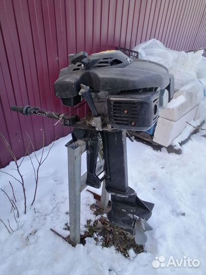 Лодочный мотор гибрид 6 л. С