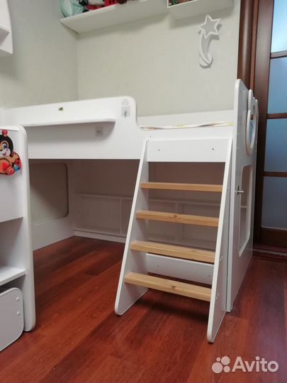 Кровать чердак Легенда 22.1 белая