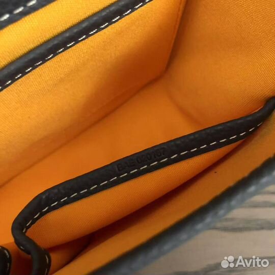 Мужская сумка Goyard Belvedere pm серая