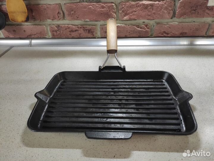 Чугунная сковорода Fontignac для стэйков