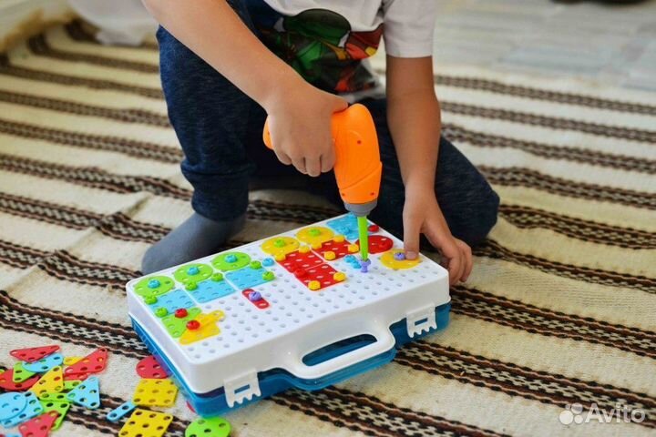 Мозаика с шуруповертом 198 дет