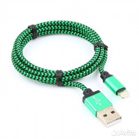 USB кабель для iPhone iPad 1 м в оплётке