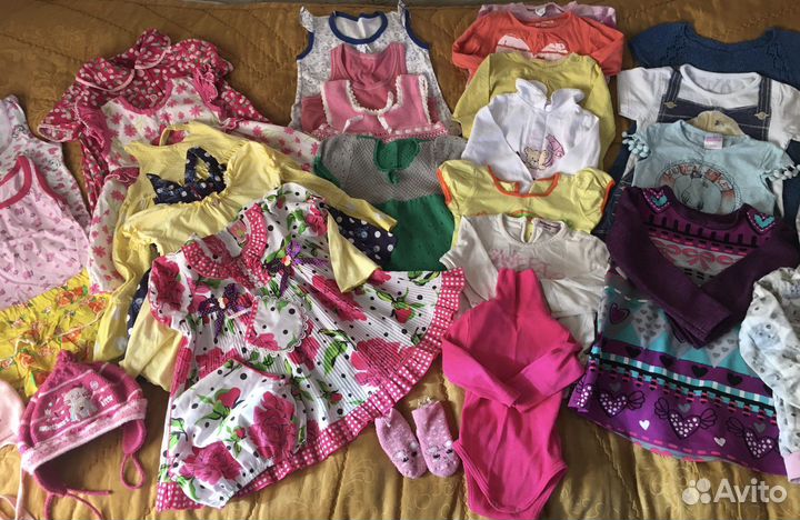 Вещи пакетом на девочку