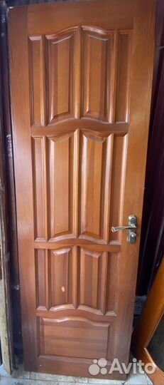 Межкомнатные двери бу деревянные с коробкой