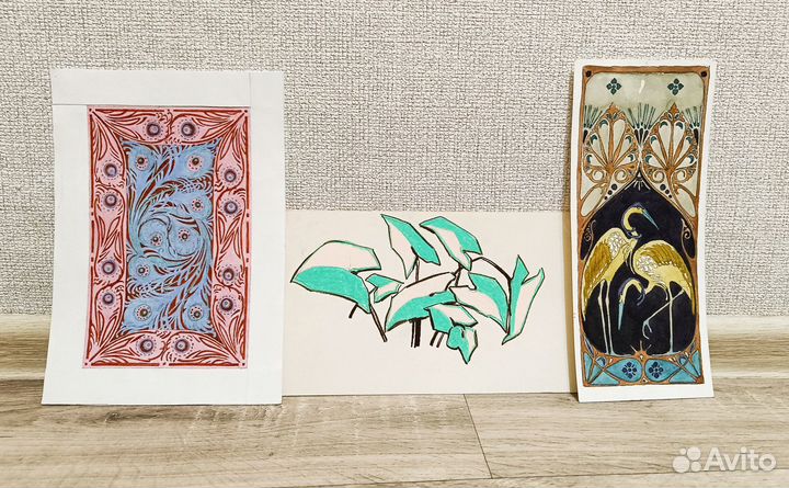 Этюды и художественные работы фиксированная цена