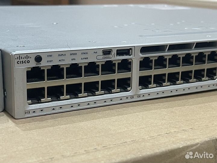 Коммутатор Cisco catalyst 3850 48 PoE+